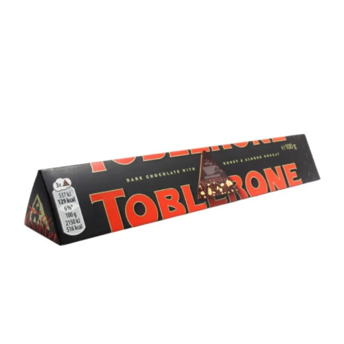 Chocolate Belga Toblerone Dark 100 Gramas