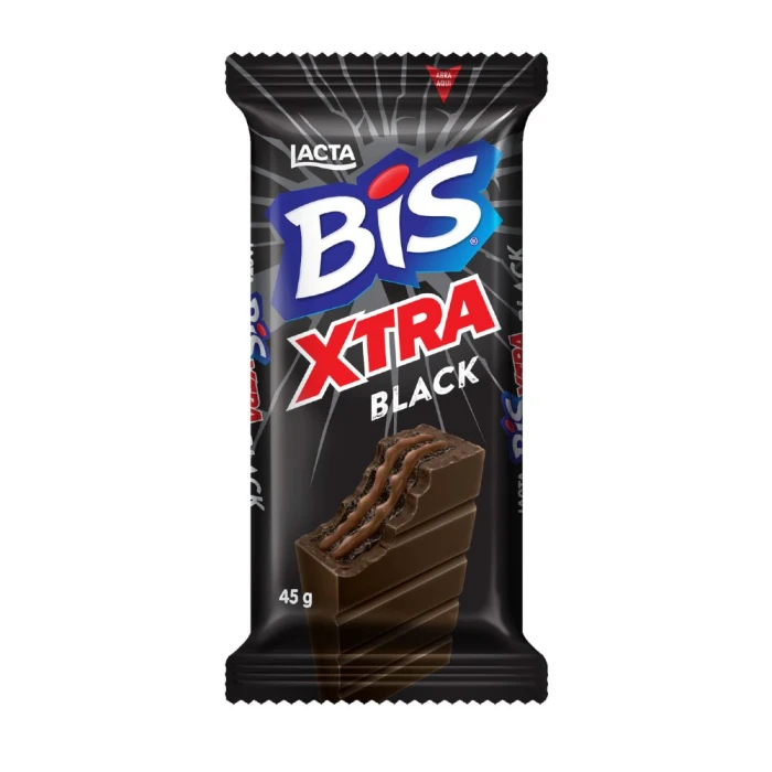 Chocolate Bis Xtra Black 45 Gramas Lacta Recheado Unidade