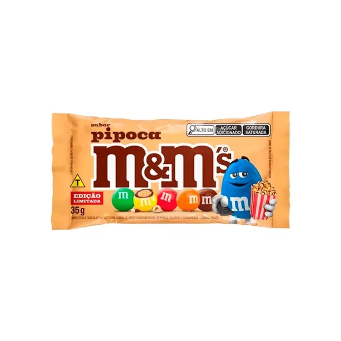 Chocolate MM'S Pipoca 35 Gramas Unidade