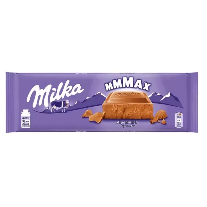 Chocolate Milka Alpenmilch Importado Alemanha 270g