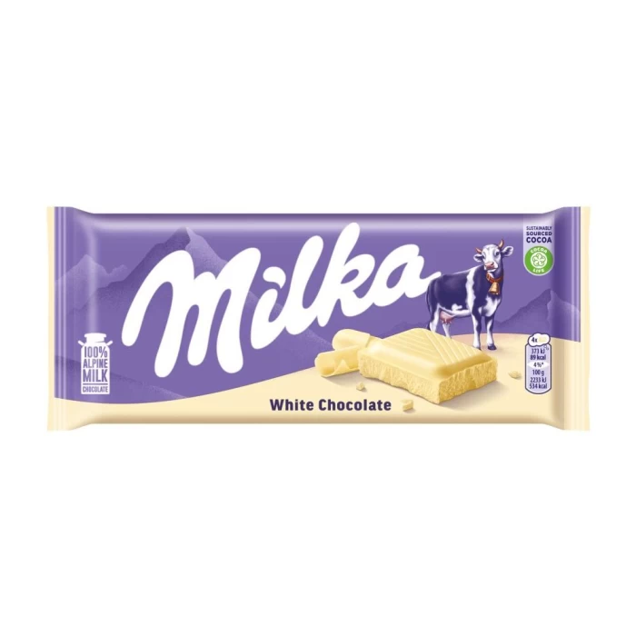 Chocolate Milka Alpine White 100G