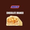 Chocolate Snickers Branco 42G Delicioso Caramelo Crocante