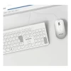 COMBO SOFT PCYES TECLADO+MOUSE BRANCO COM FIO