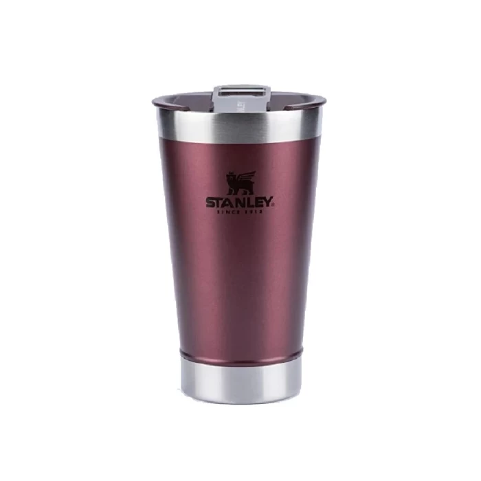 COPO TÉRMICO STANLEY WINE BORDO 473ML COM TAMPA