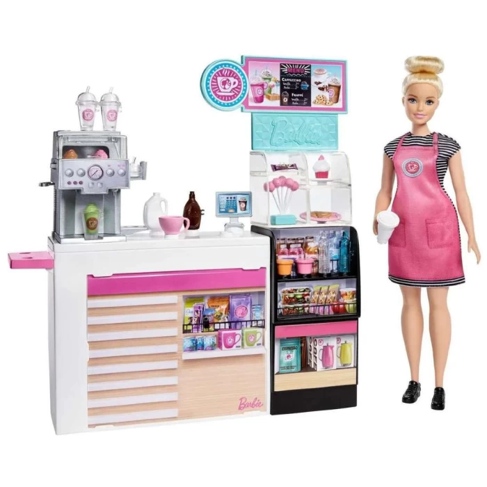 Coffee Shop Barbie - Cafetaria da Barbie Completa Mattel