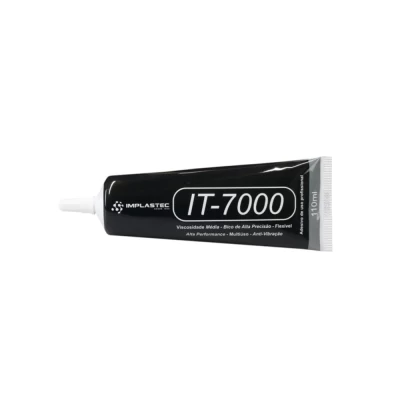 Cola Para Tela Profissional IT7000 Preta 110Ml Implastec