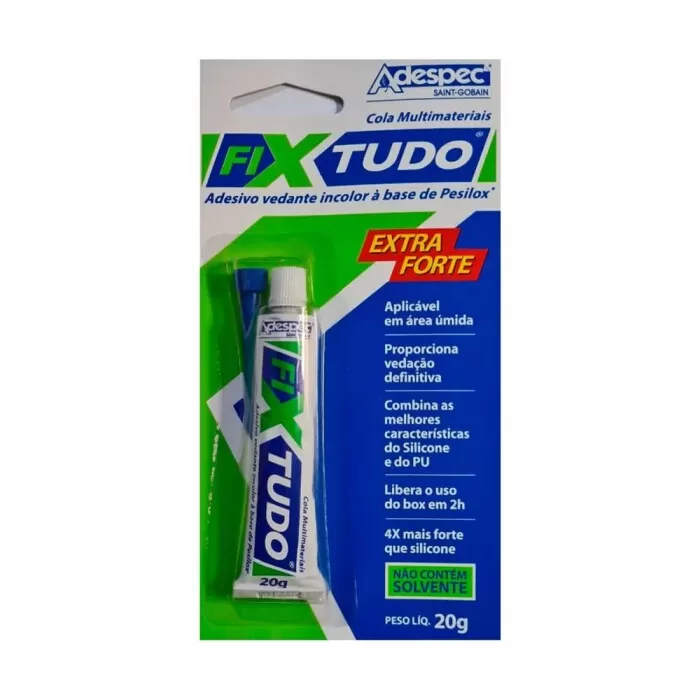 Cola Vedante Multiuso Fix Extra Forte 20g Adespec