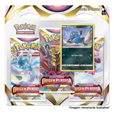 Combo Sortido Cartas Espada e Escudo Origem Perdida Pokémon