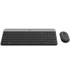 Combo Teclado e Mouse Sem Fio Logitech MK470