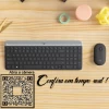 Combo Teclado e Mouse Sem Fio Logitech MK470