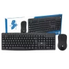 Combo Wireless 2.4GHZ Office Mouse e Teclado