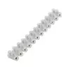 Conector Barra De Sindal 12 Bornes 25MM 60A 012-0060 Branco