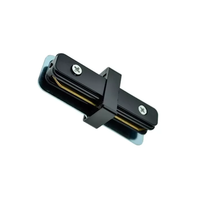 Conector Em I Para Trilho Elétrico De Sobrepor Preto LM947