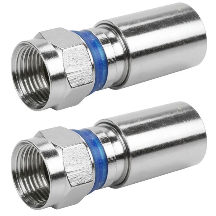 Conector F Compressão Rg-59 2 Unidades 025-9159HC