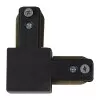 Conector L Para Trilhos Slim Preto Schneider Novo