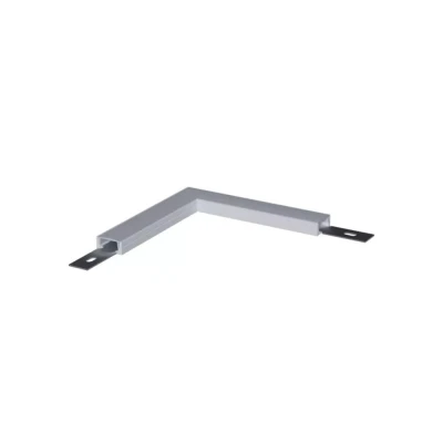 Conector Para Perfil De Sobrepor Parede Reto Branco LM2542