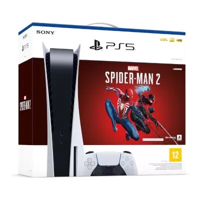 Console Playstation 5 + Jogo Marvel Spider-Man 2 Novo