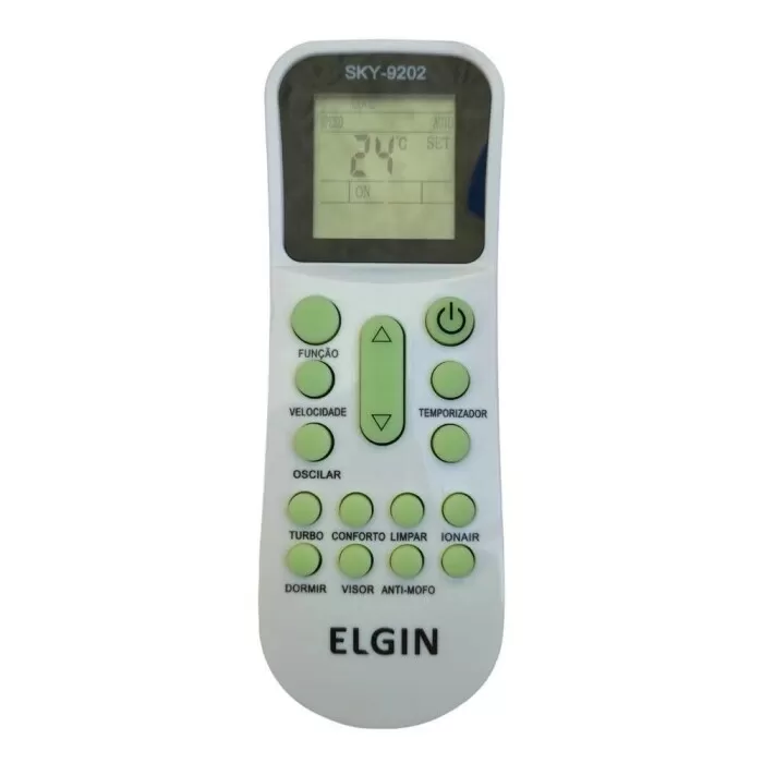 Controle Remoto Ar Condicionado Elgin Fgb-9202 Novo