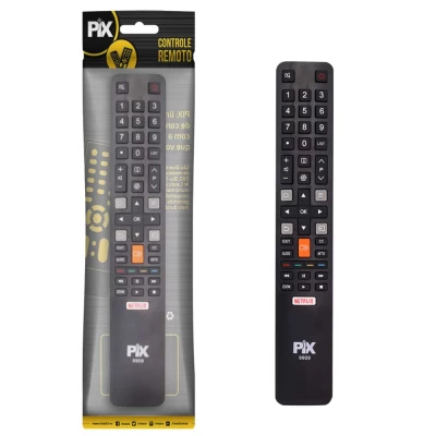 Controle Remoto Compatível Com TCL RC802N 026-9909 Pix