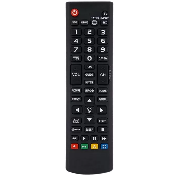 Controle Remoto Compatível Com Tv Lg Led/Lcd Preto Pix