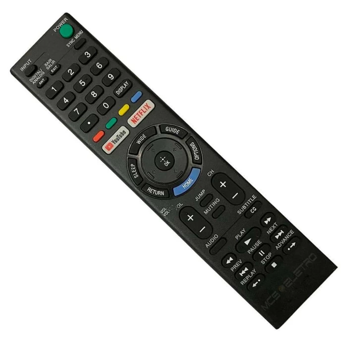 Controle Remoto Compatível Sony RMT-TX300B Netflix Pix