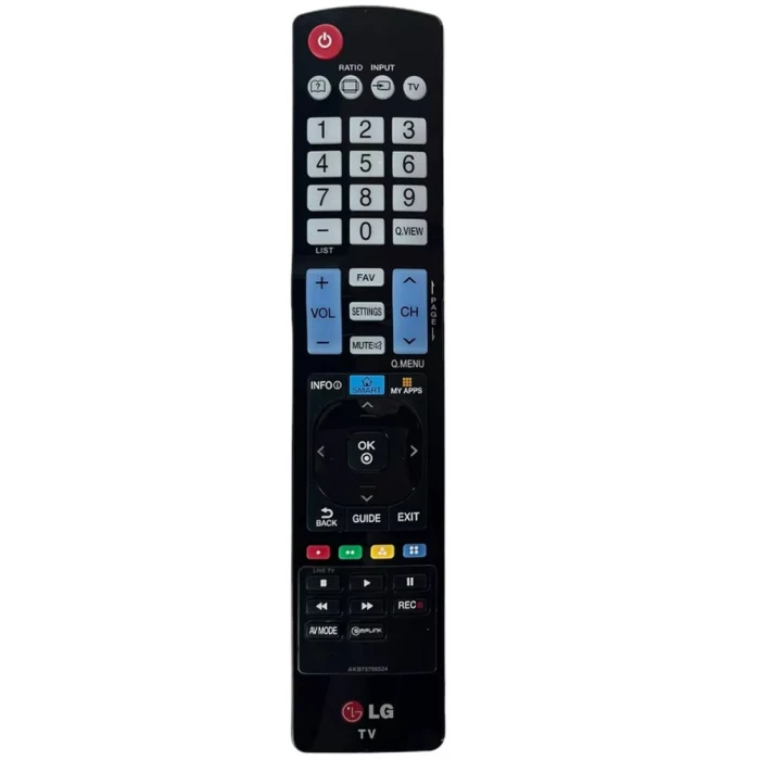 Controle Remoto Para Tv Lg Função 3D Akb74115501