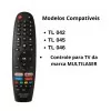 Controle Remoto Para Compatível Tv Multilaser Smart Fbg-9207