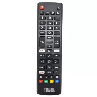 Controle Remoto Tv Led Compatível Lg Com Netflix Fbg-9053