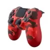 Controle Sem Fio DualShock 4 Compatível Com PS4 Vermelho