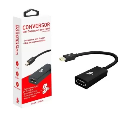 Conversor Mini Displayport Para Hdmi Pix Novo