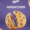 Cookie Milka Sensations 100G Recheado Pacote