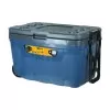 Cooler Ice Box Com Rodas Azul 54 Litros Com Puxador Nautika