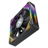 Cooler Para Fan Frosty Rainbow Preto Fortrek Novo