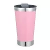 Copo Térmico Com Abridor Beer Pint Rosa 502ML