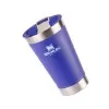 Copo Térmico Com Tampa 473Ml Azul Lapis Stanley Novo