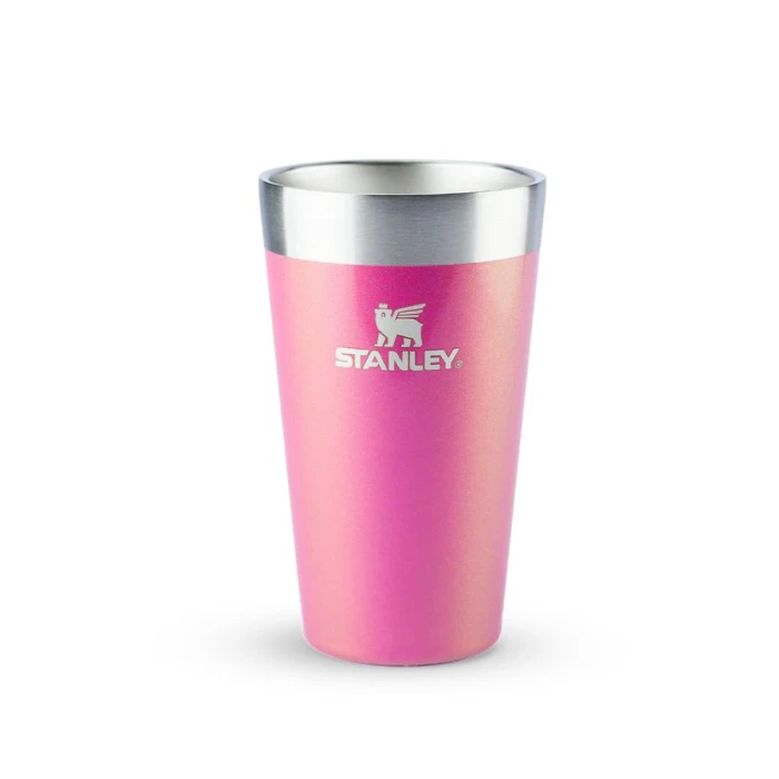 Copo Térmico Sem Tampa 473Ml Carnaval Rosa Stanley 08454