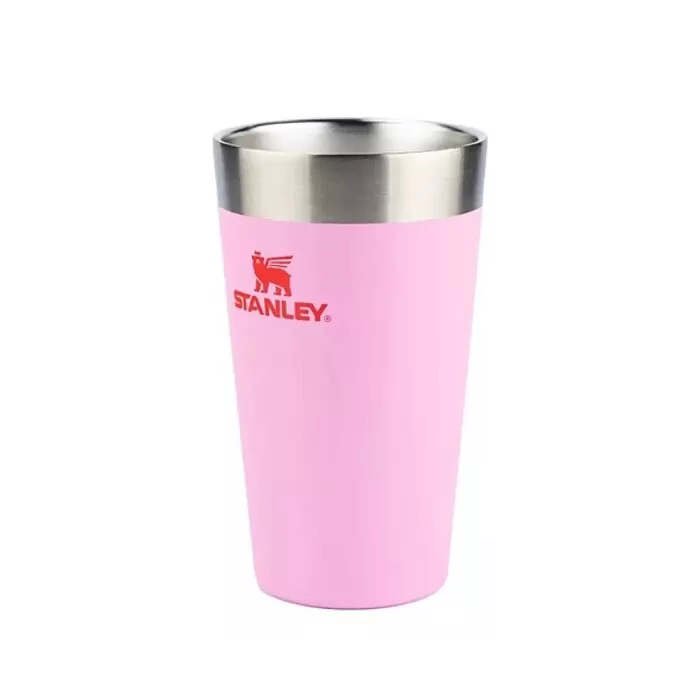 Copo Térmico Sem Tampa Stanley Beer Rosa Cotton 473ml