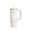 Copo Térmico Stanley Quencher Com Canudo Cream 887mL