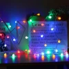 Cordão Luminoso Pisca Pisca Colorido com 50 LEDs Globo 220V