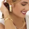Corrente Banhado Dourado Baiano Liso 3Mm Tamanho 45 Novo