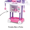 Cozinha Infantil Riva Chef com Pia, Micro-ondas e Acessórios