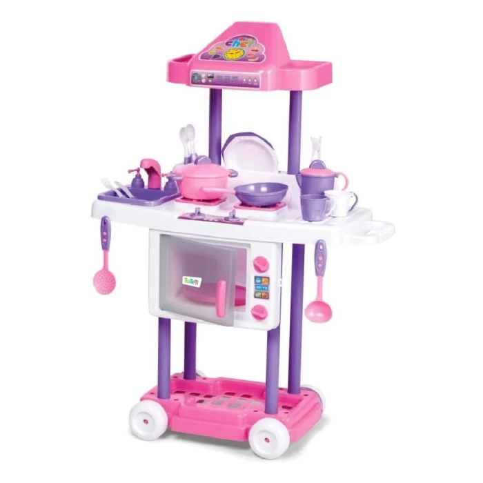 Cozinha Infantil Riva Chef com Pia, Micro-ondas e Acessórios