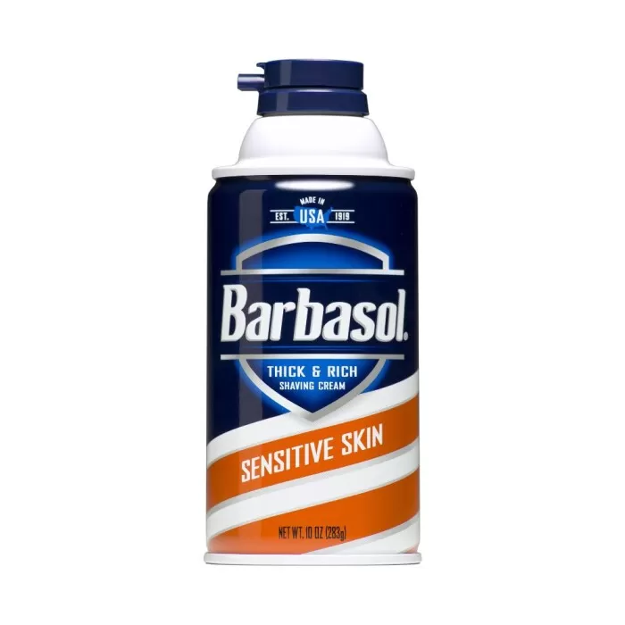 Creme De Barbear Barbasol Shaving Cream Sensitive Skin 283g