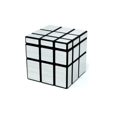 Cubo Mágico Blocks Cor Prateado Cuber Pro Pyra