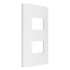 Decor Placa 4X2 Para Modulos Branco Scheneider Novo