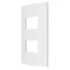 Decor Placa 4X2 Para Modulos Branco Scheneider Novo