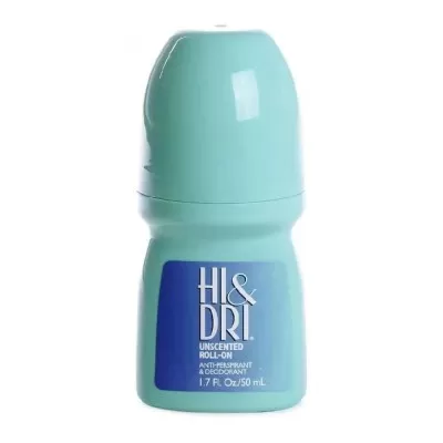 Desodorante Hi Dri Powder Fresh Roll-On 50ML Azul Original