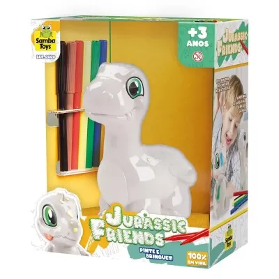Dinossauro Braqueossauro Pintura Com Caneta Sambo Toys