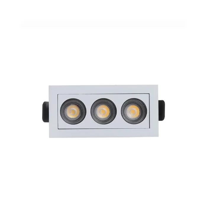 Downlight Embutir Powerus 6W 3000K Branco Bivolt Nordecor