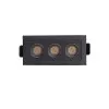 Downlight Embutir Powerus 6W 3000K Preto Bivolt Nordecor